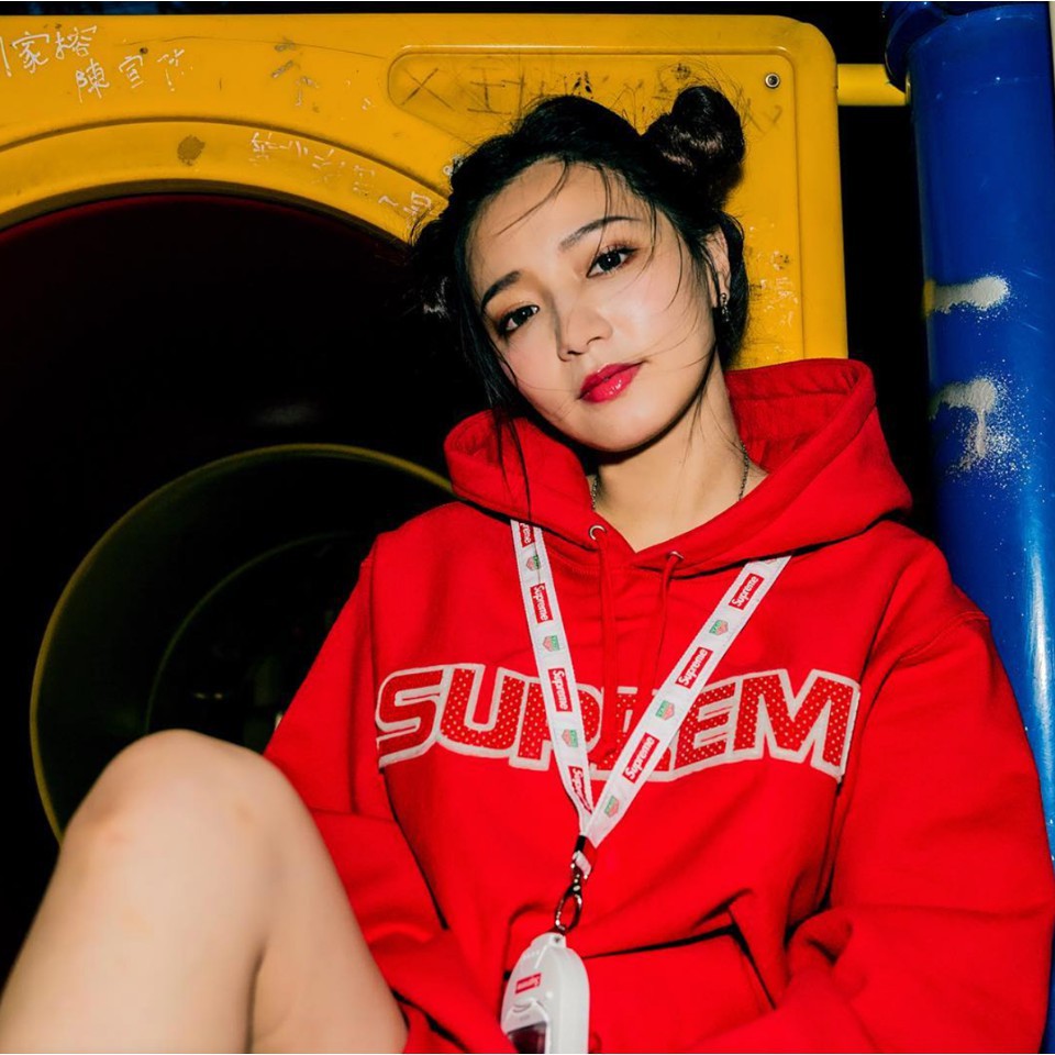 Áo Nỉ Hoodie Nam Nữ Supreme Perforated Leather Hooded Sweatshirt FW18