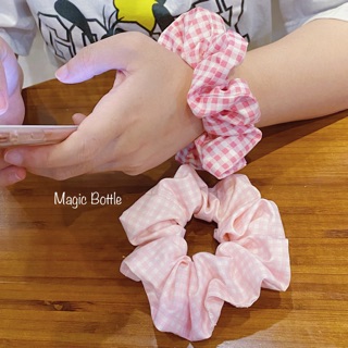 Scrunchies hồng caro