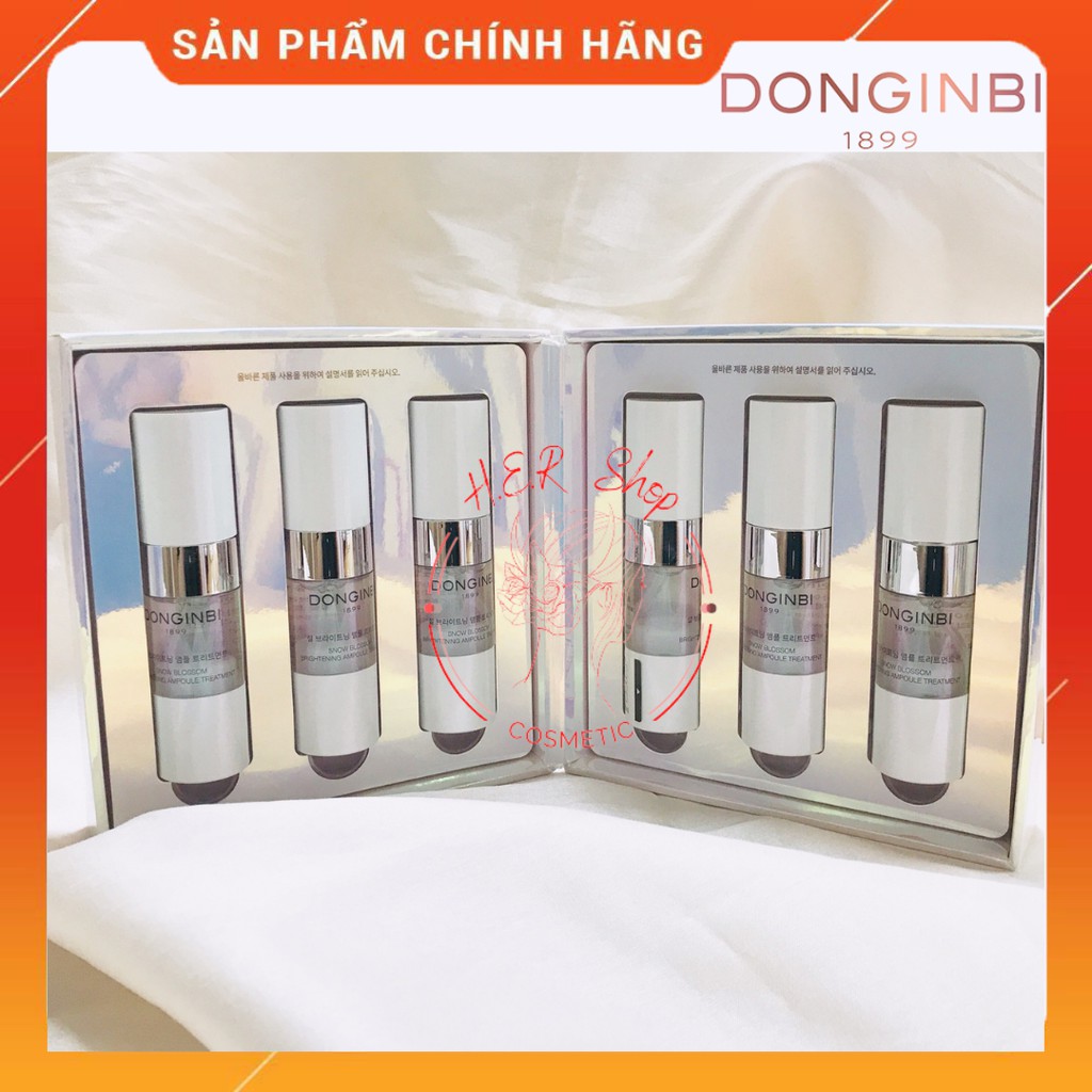 Tinh chất Blossom DONGINBI Dưỡng trắng - giảm nám , hiệu quả sau 6 tuần !! ( 1 Lọ 10ml)