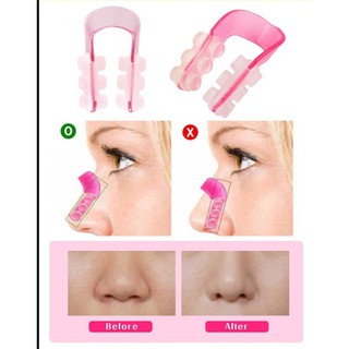 combo 1 kẹp nâng mũi giúp mũi cao hơn + 1 chuỗi vong đeo tay màu trắng. giá 26k/2 món