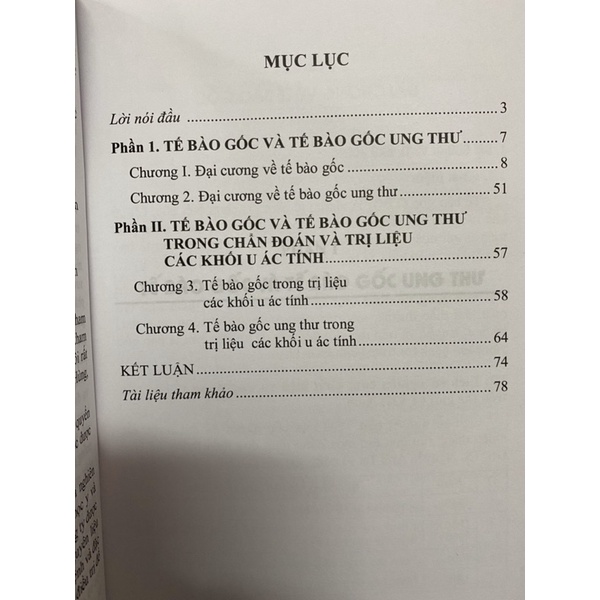 Sách - Tế bào gốc và và tế bào gốc ung thư trong chẩn đoán và trị liệu các khối u ác tính