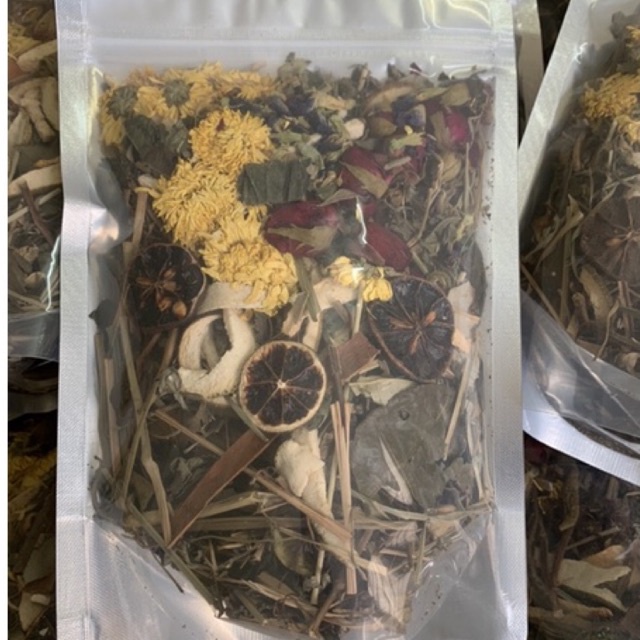 Thảo dược xông mặt sạch mịn da 100g