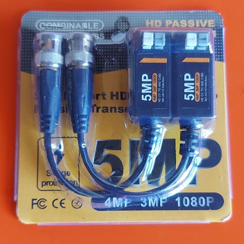 Balun lõi đồng 2MP/3MP/4MP/5MP sử dụng camera AHD/CVI/TVI loại tốt chống nhiễu cực xa