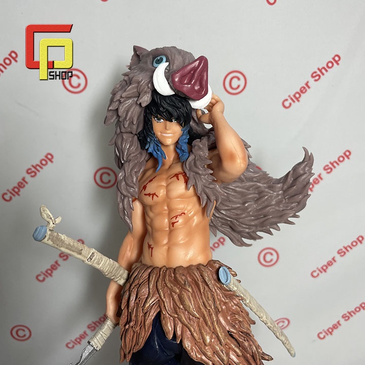 Mô hình Inosuke Hashibira - Figure inosuke Kimetsu No Yaiba - Mô hình Zephys skin inosuke