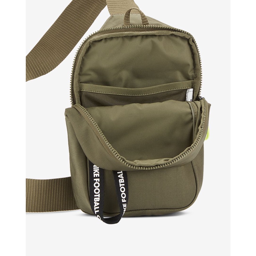 Túi Đeo Chéo Nike FC Shouder Cross Body Bag CHÍNH HÃNG Túi Thể Thao Sportwears Nike Màu Xanh Rêu - Simple Sneaker