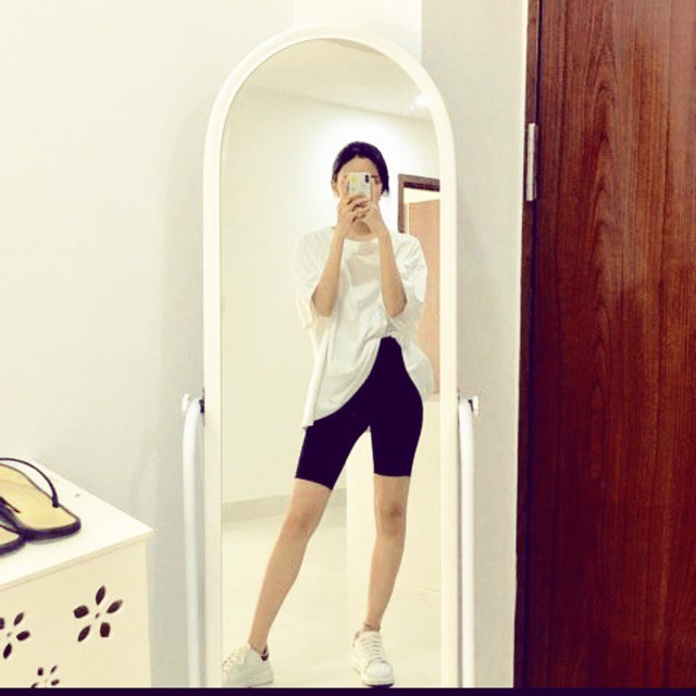 Quần legging CHIPXINHXK  dáng đùi trẻ trung CH01 nhỏ gọn