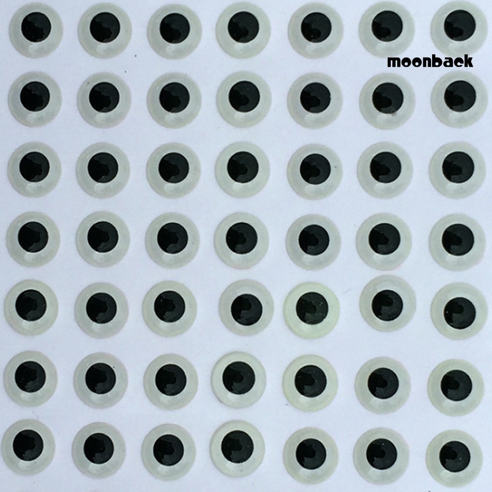 Set 300 Mắt Cá Giả 3d Dạ Quang Dùng Để Trang Trí Độc Đáo