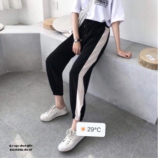 Quần một sọc chun gấu - KA