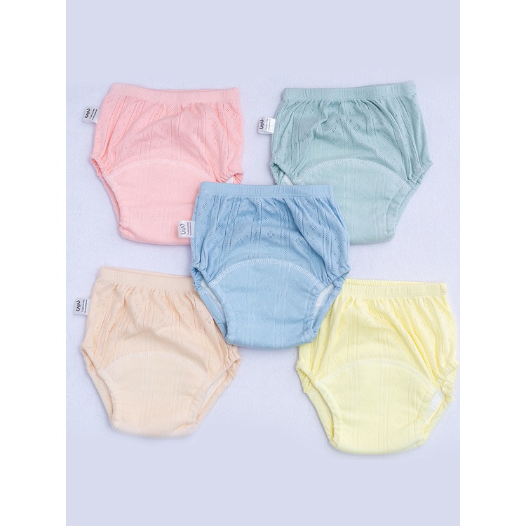 Quần Tã Ngắn Mùa Hè Màu Kẹo Có Thể Giặt Rửa Và Tái Sử Dụng Cho Trẻ Sơ Sinh