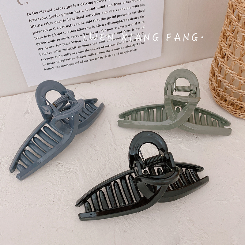 Kẹp càng cua DODDER thiết kế đơn giản phong cách Hàn Quốc cho nữ