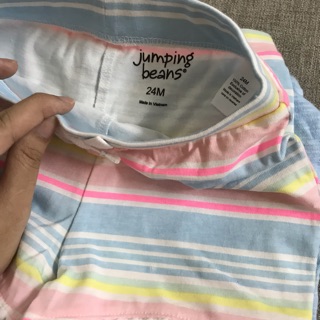 Quần short thun Jumping Bean cho bé gái