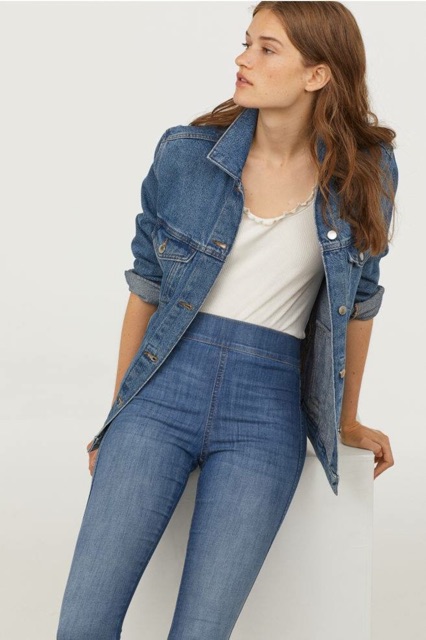 Quần tregging HM cạp cao authentic | BigBuy360 - bigbuy360.vn