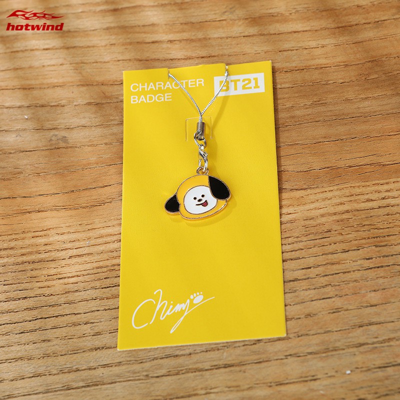 Móc khóa dạng móc khóa in hình hoạt hình cho fan hâm mộ nhóm nhạc BTS