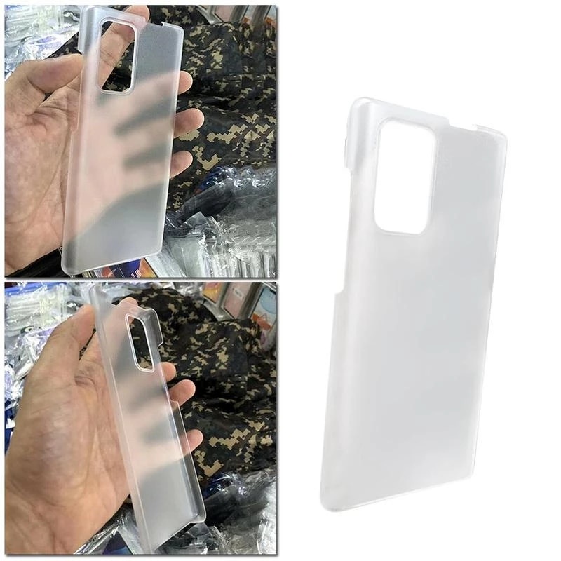 For LG Wing 5G Matte PC Hard Phone Cover Anti-Fall Protective Phone Case