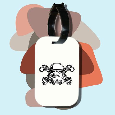 Thẻ hành lý cho túi xách balo du lịch in hình Star wars - Storm Troope