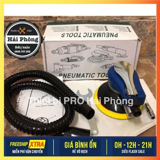 Máy chà nhám hơi cú hút bụi