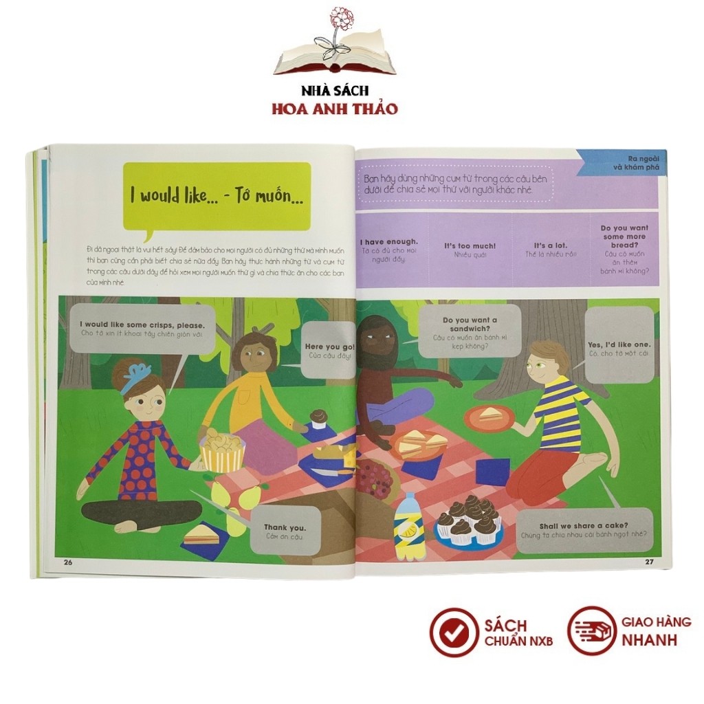 Sách Tiếng Anh - Hello English! - Xin Chào Tiếng Anh ( Bộ 4 quyển song ngữ Anh - Việt kèm mã QR đọc tiếng Anh)