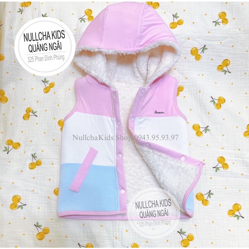 AVALER - Áo gile sợi tre lót lông