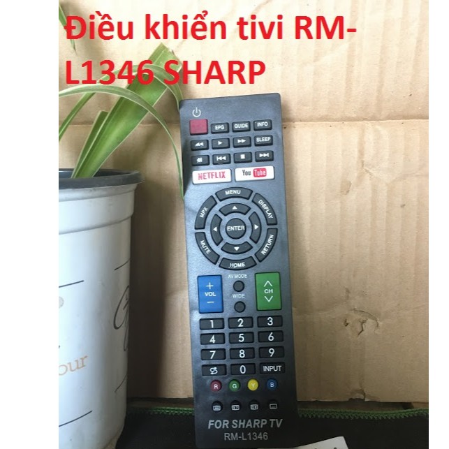 Điều khiển tivi RM-L1346 SH ARP ,Remote tivi Sh arp L1346