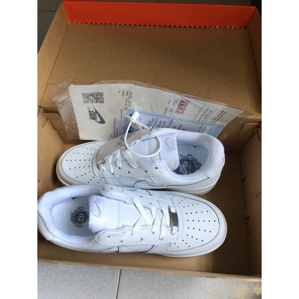 Mặc gì đẹp: Êm ái với Giày Sneaker Nam Nữ - Giày Nike Air Force 1 AF1 Trắng Thể Thao Cổ Thấp Cao Cấp Full box + Bill