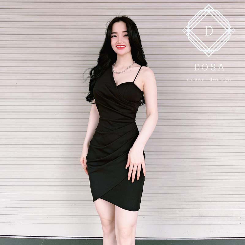 Váy đầm nữ 2 dây cúp ngực dáng ngắn Sexy- Đầm váy nữ tiểu thư dự tiệc dáng ôm chất Xleo co giãn 4 chiều mặc siêu thích | BigBuy360 - bigbuy360.vn