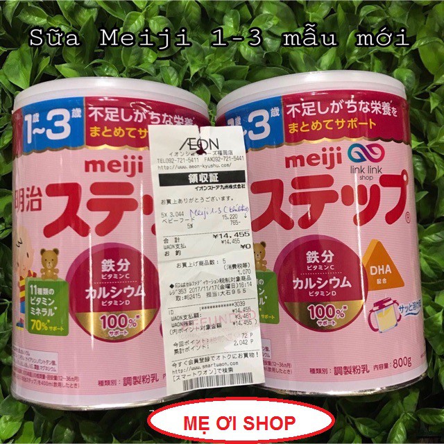 [Mẫu Mới] SỮA MEIJI SỐ 9 NỘI ĐỊA NHẬT - Hộp 800G