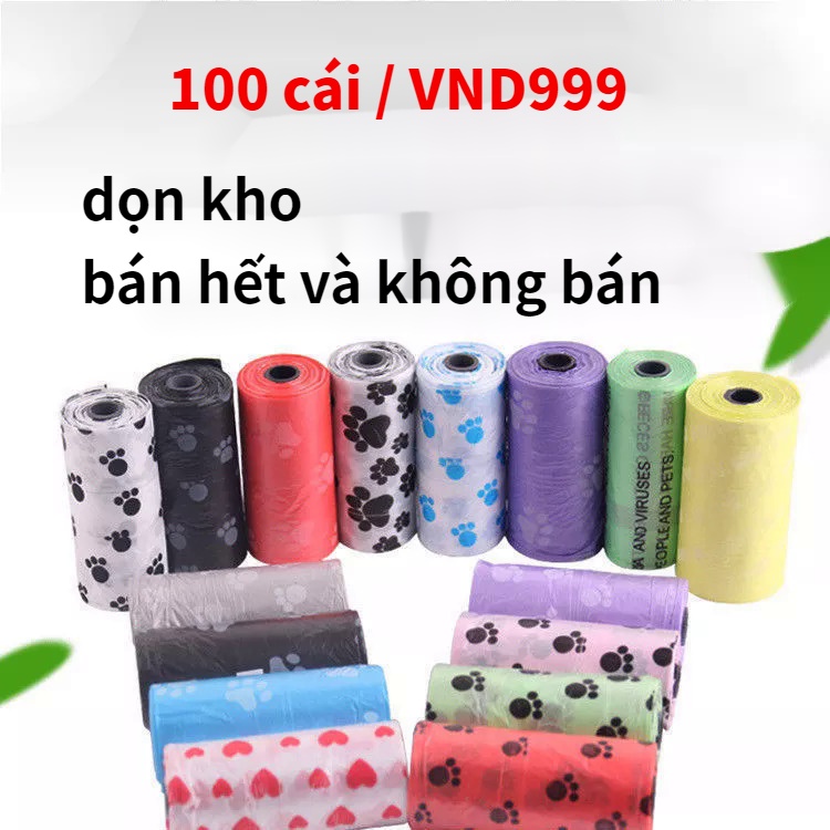 Túi Đựng Phân Chó Mèo Dày Dặn Tiện Dụng