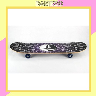 Ván trượt skateboard thể thao Bamezo ván thi đấu chống trơn cao cấp VT2
