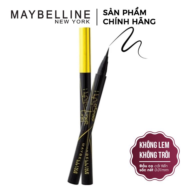 Kẻ Mắt Maybelline New York Hyper Sharp Liner - Đen 0.5g | BigBuy360 - bigbuy360.vn