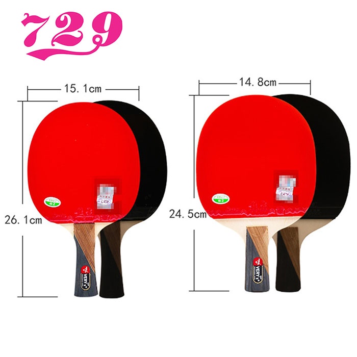 Vợt bóng bàn 729 very 5 sao ⚡ Vợt đánh bóng bàn cho phổ thông cho người mới