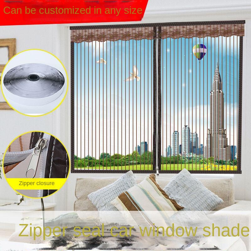 Rèm Cửa Sổ Chống Muỗi Tự Dính Cỡ Lớn Thiết Kế Đơn Giản Tiện Dụng Cho Gia Đình