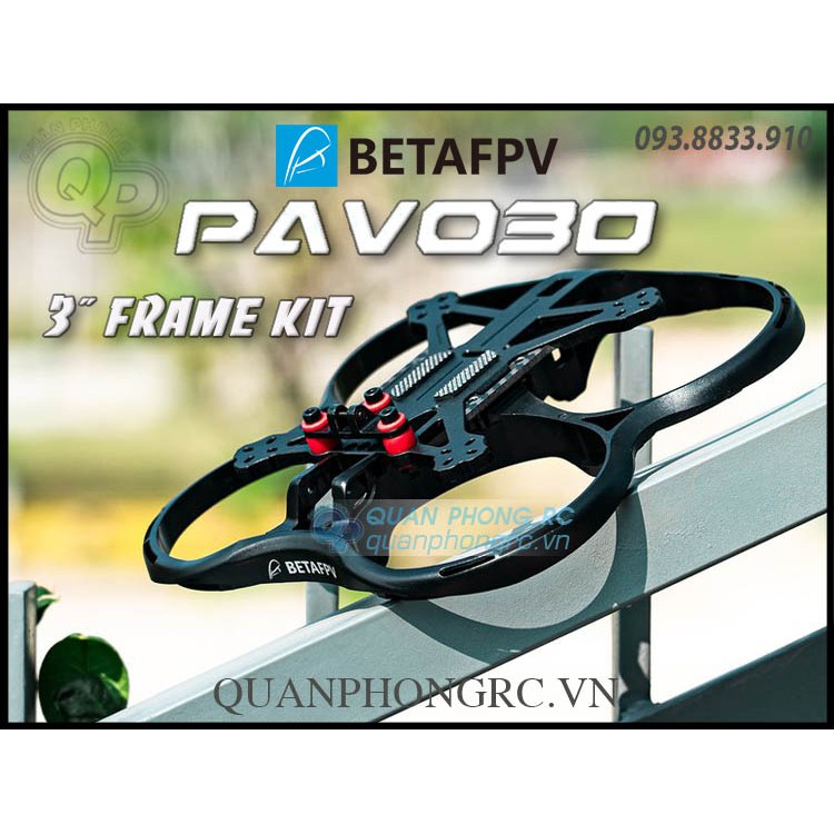 Khung BETAFPV Pavo 30 3 Inch Frame Kit (Không Frame Carbon Fiber)