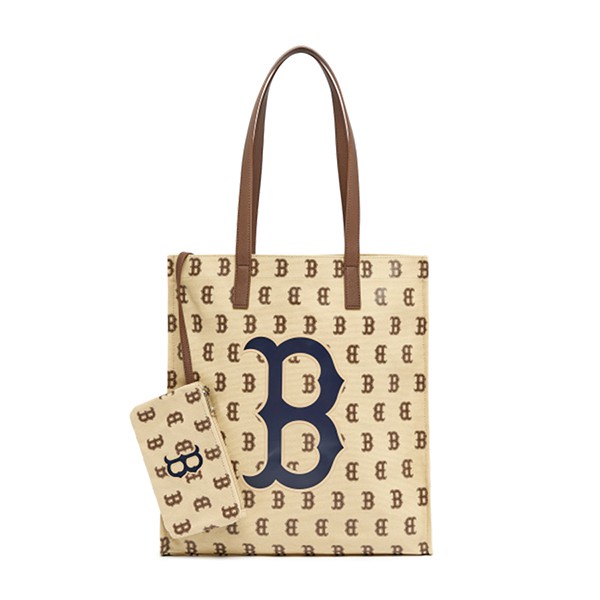 Túi Xách MLB Monogram 3AORL011N-43BGS Nâu - Inbox shop trước khi đặt hàng