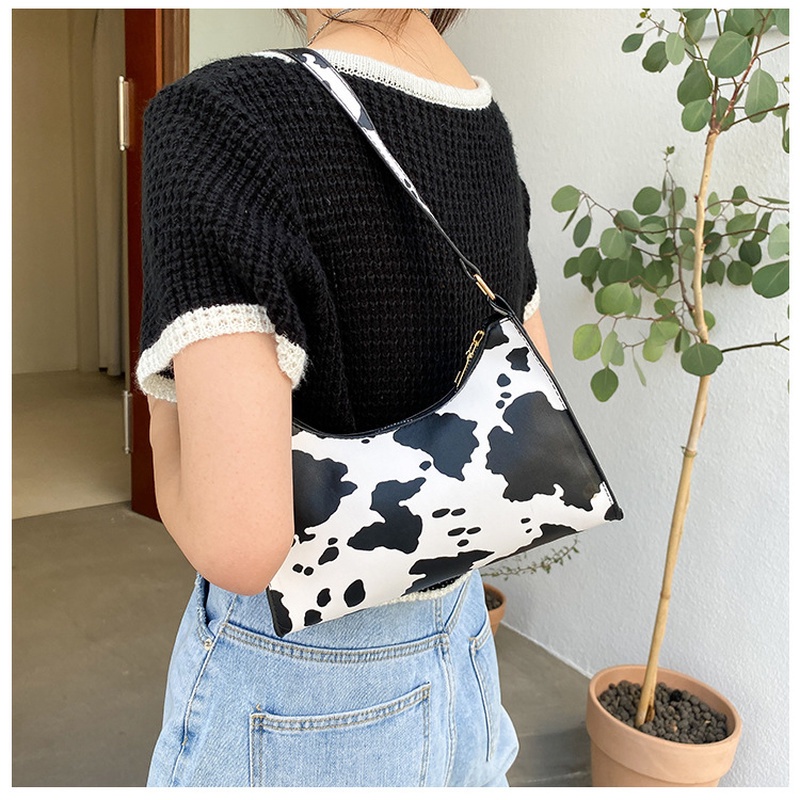 Túi Xách baguette Nhỏ Nhắn Hoạ Tiết Kẻ Sọc NB00413 Phong Cách Thời Trang 2022