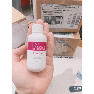 Dung dịch lau sơn dưỡng móng CND Offly Fast - Aceton CND 59ml