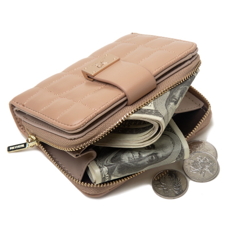 Ví Nhỏ Đựng Tiền Xu Chất Lượng Cao Cho Nữ Giá Đỡ