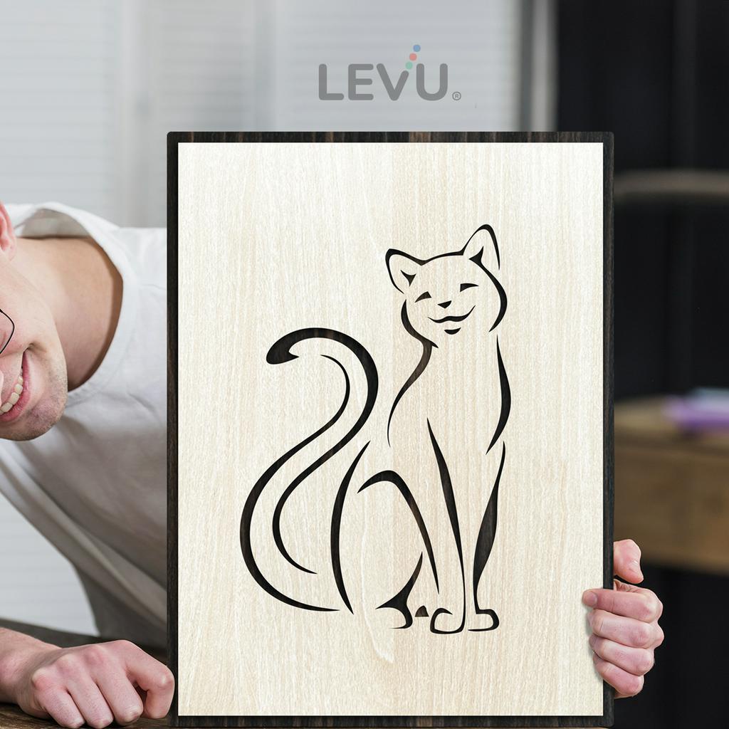 Tranh treo tường gỗ động vật 12 con giáp trang trí nhà cửa kích thước 30x40cm