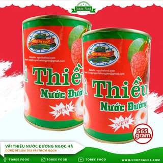 Vải Thiều Ngọc Hà 565g - Vải Hộp