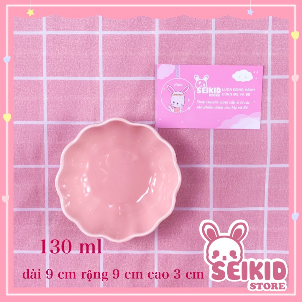 Bát Ăn Dặm Kiểu Nhật mini 80-150ml Bát Gốm Sứ Cao Cấp Cho Bé Seikid Store