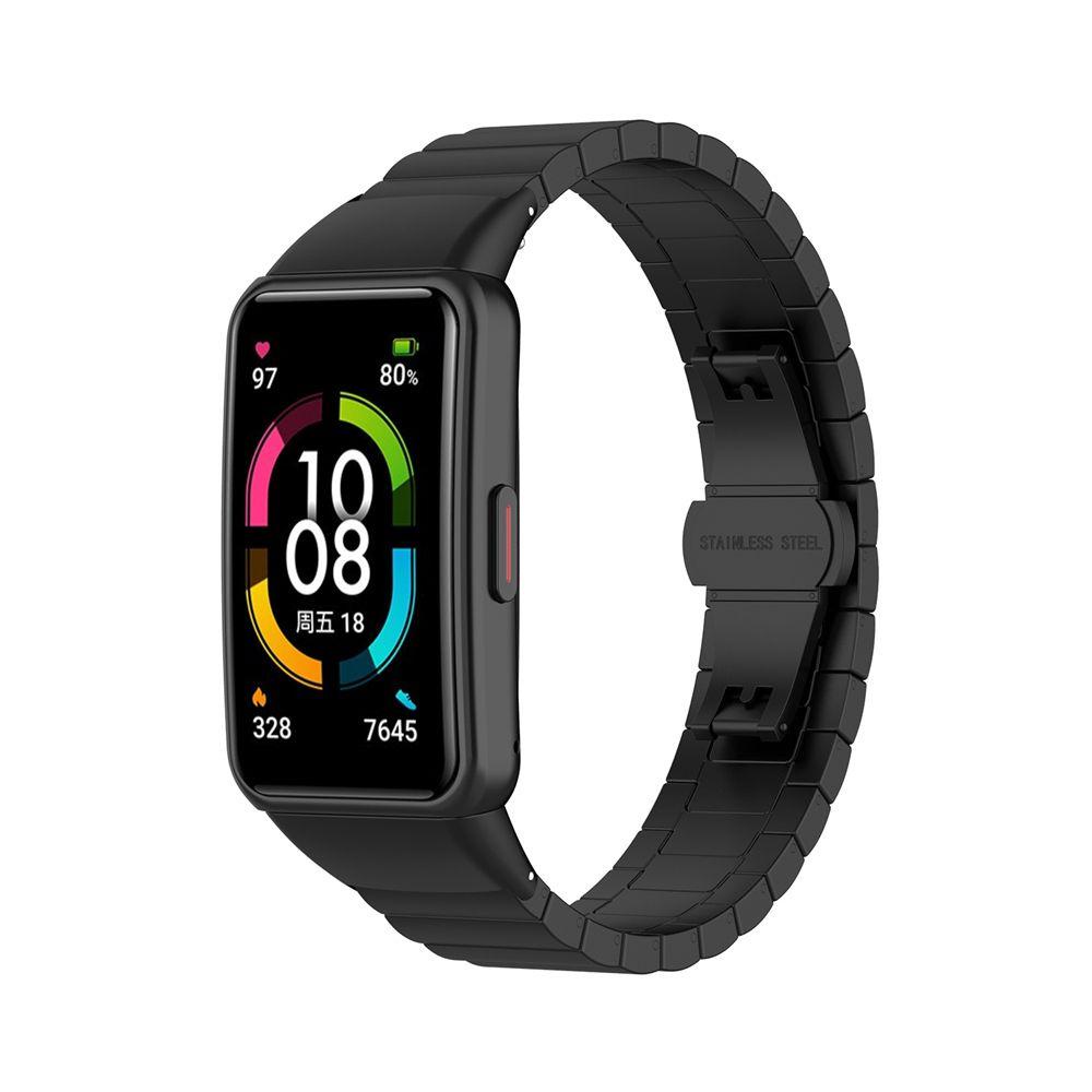 BTLIMER Dây Đeo Inox Cho Đồng Hồ Thông Minh Huawei Band 6 Honor Band 6