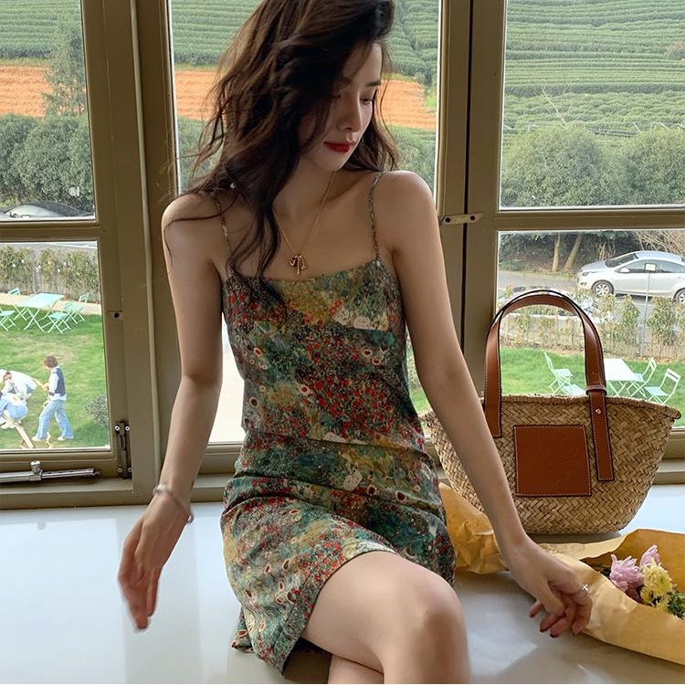Phụ nữ phong cách Hàn Quốc mùa hè Gói mới Váy hông Váy thời trang gợi cảm