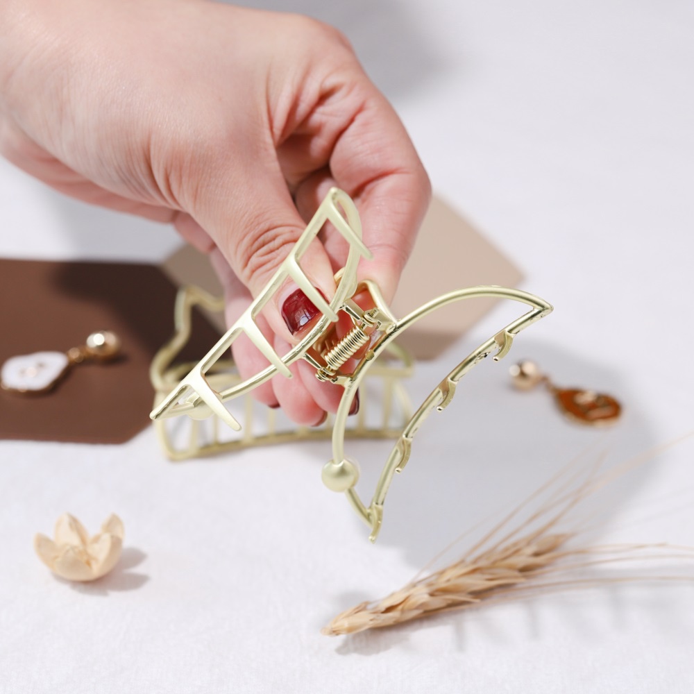 Kẹp tóc kim loại ST.KUNKKA hình bướm thời trang cho nữ