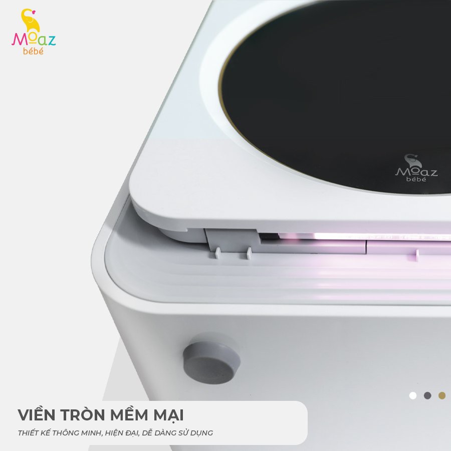 MÁY TIỆT TRÙNG, SẤY KHÔ VÀ BẢO QUẢN BÌNH SỮA TIA UV-C MOAZBEBE MB025