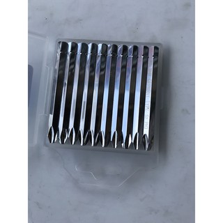 mũi vít đóng 5 ly dài 10cm màu trắng
