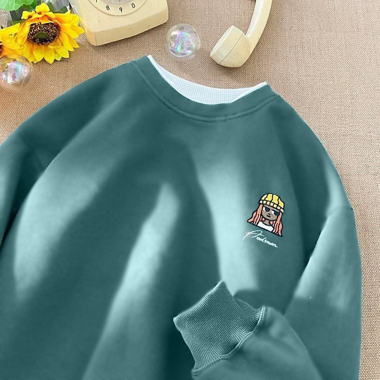 Áo Sweater Form Rộng Unisex Tay Bồng Nam Nữ, Áo Hoodie Chất Nỉ Dày dặn 03