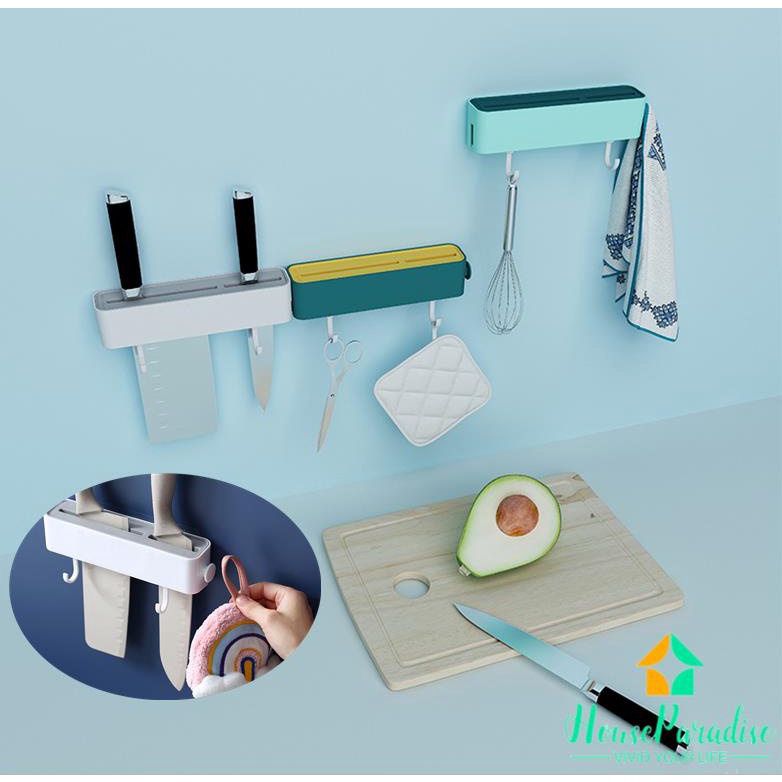 Giá giữ dao gắn tường không đục lỗ cho nhà bếp