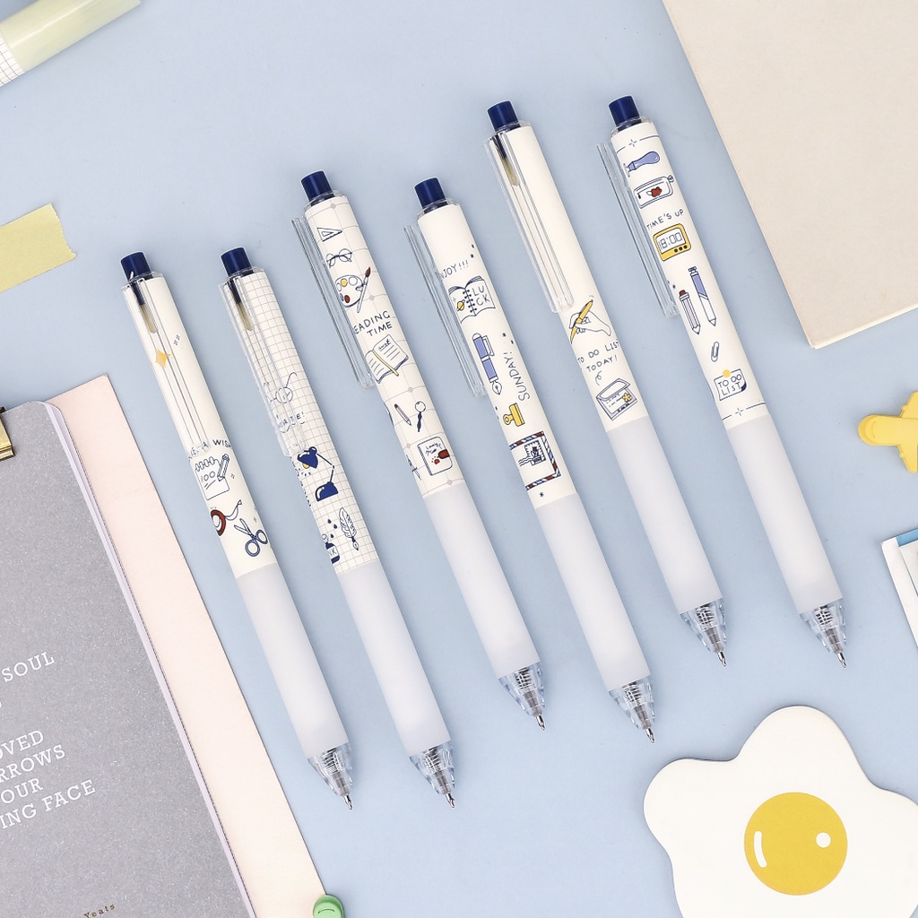 Bút gel mực đen STUDY THINGS