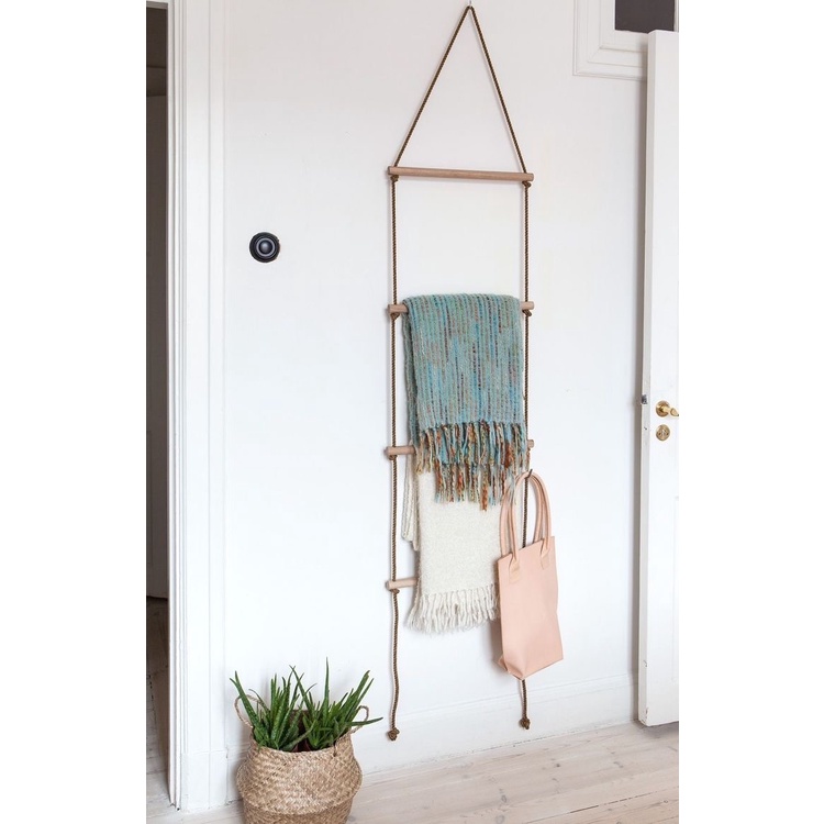 Thang Gỗ Đan Dây Trang Trí/Decor🪜