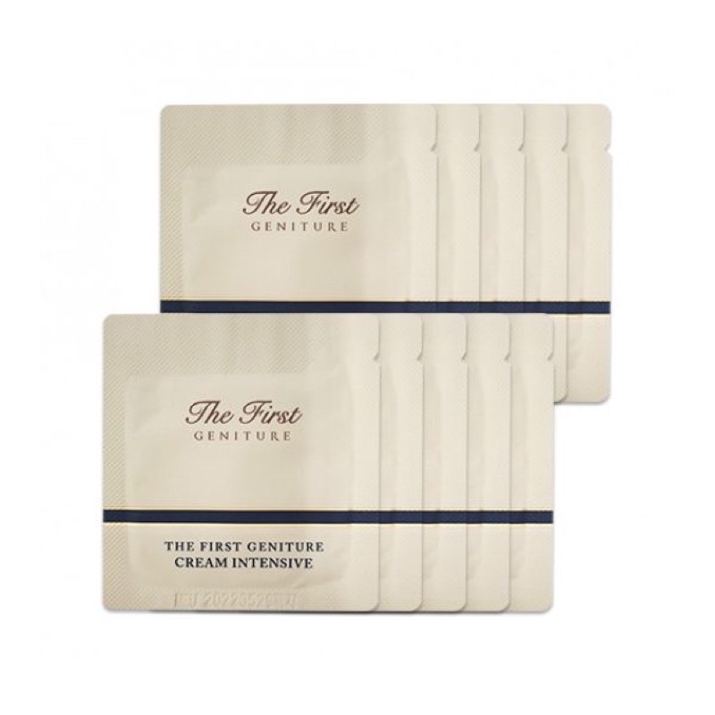 Kem Dưỡng Tái Sinh Da Cao Cấp Ohui The First Cream Intensive 1ml 10 gói