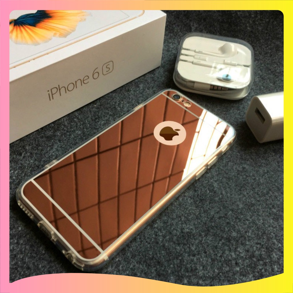 [Hot] Ốp lưng tráng gương silicon cho Iphone